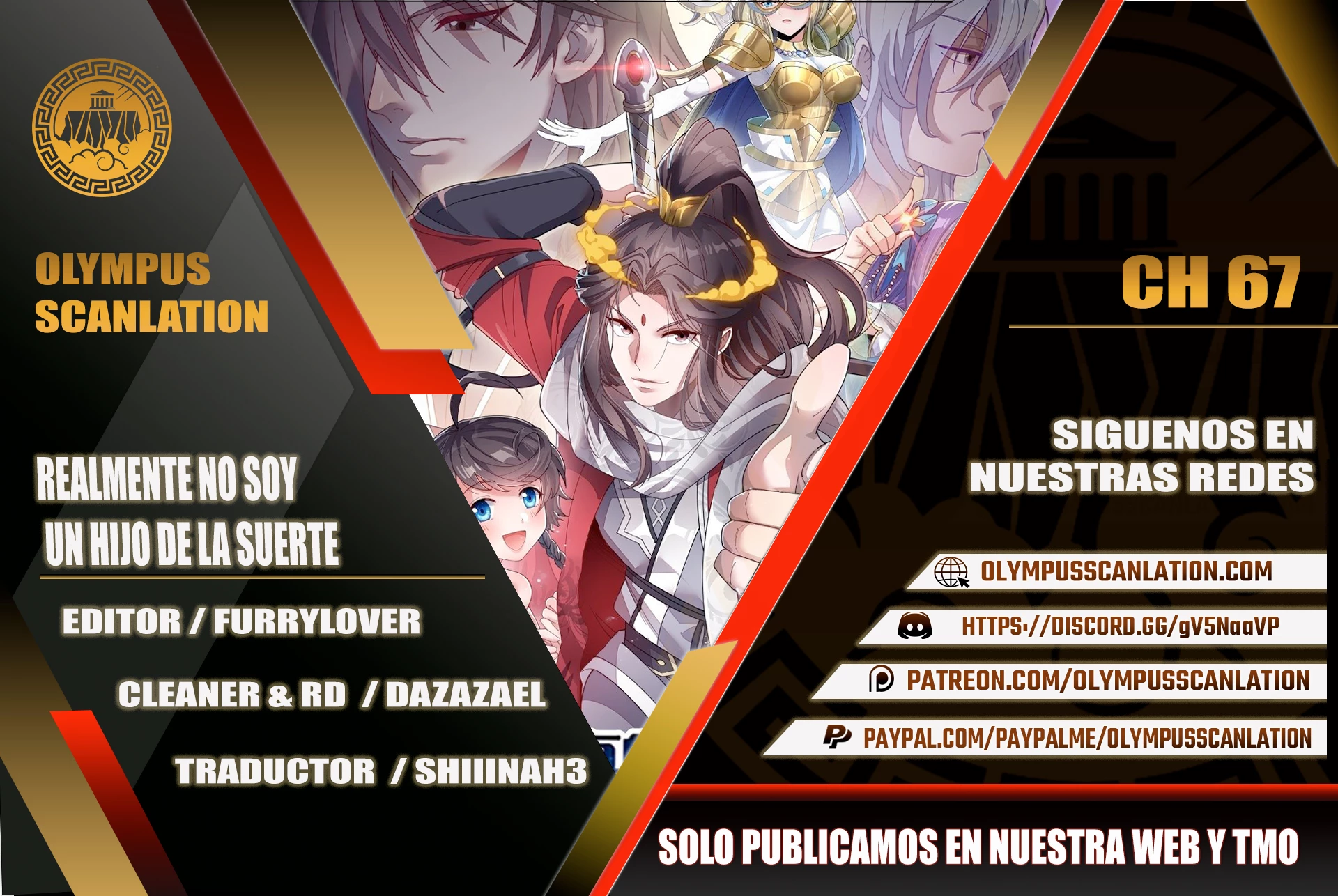 Realmente no soy un hijo de la Suerte > Capitulo 67 > Page 01